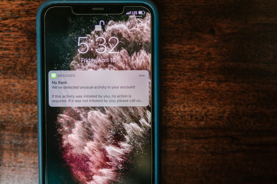 notifications masquées téléphone couple